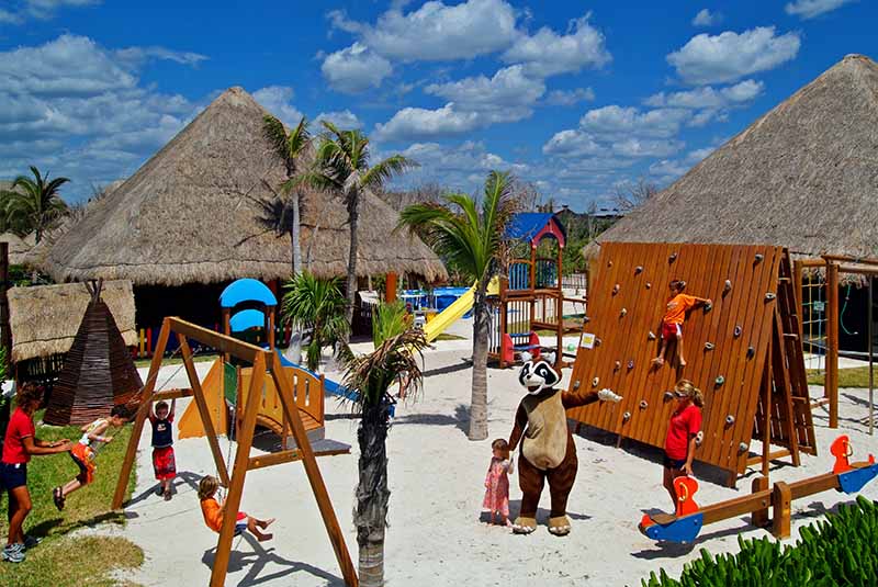 playground or kids club in hotel Punta Cana- Dominican Republic